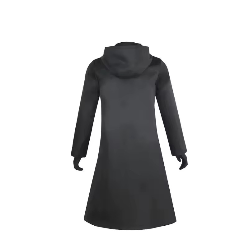 HHYRCOS Schwarzer Anzug Narr Outfit, Kostüm, Schwarz, Plüsch / Textil - Bild 2