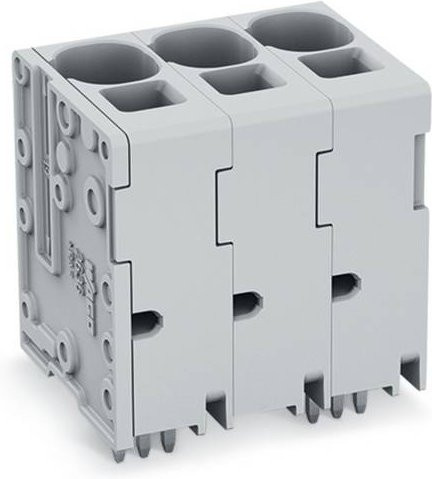 WAGO 2636-3111/020-000 Leiterplattenklemme, Grau, 7 Stück - Bild 1