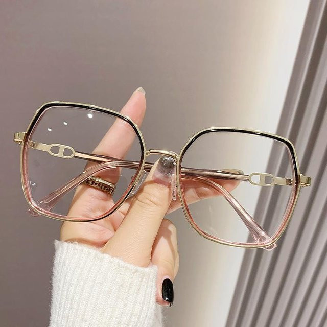 Dote Lesebrille, Quadratisch, Metall, Vollrand, Unisex, Blaulichtfilter - Bild 1
