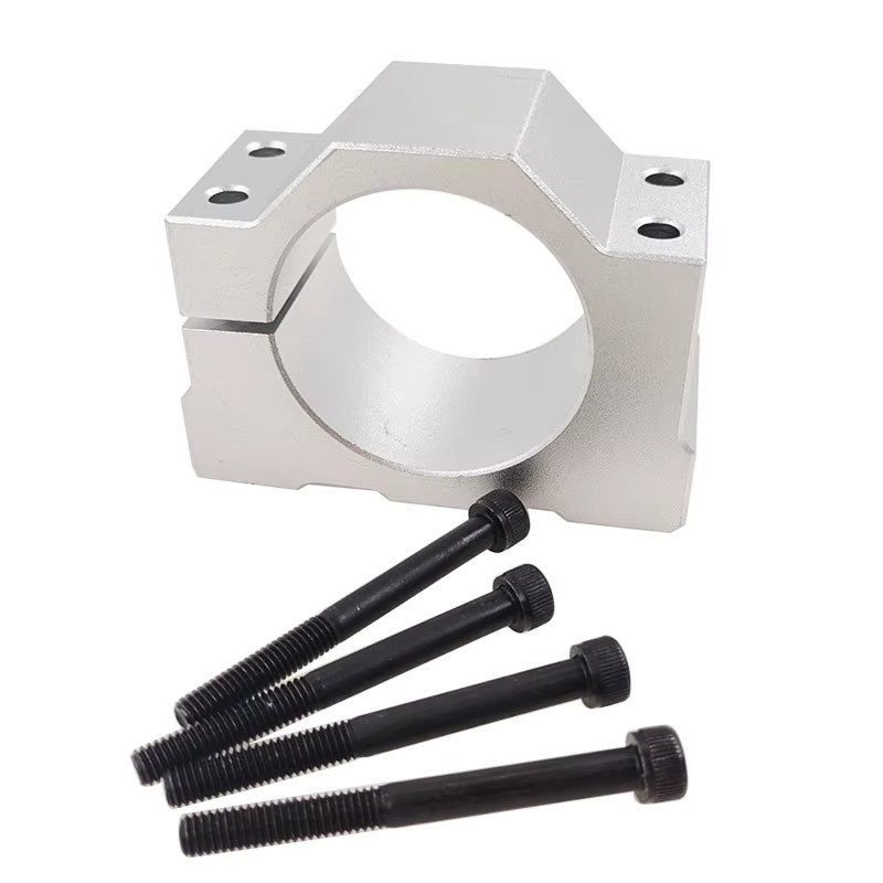 CNMAWAY Elektrische Spindelhalterung aus Metall-Legierung in Silber für Gleichstrommotoren und optische Achsen - Bild 2