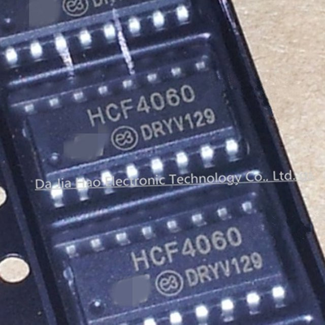 10 Stück HCF4060 Chip Logikschaltung in Schwarz - Bild 1