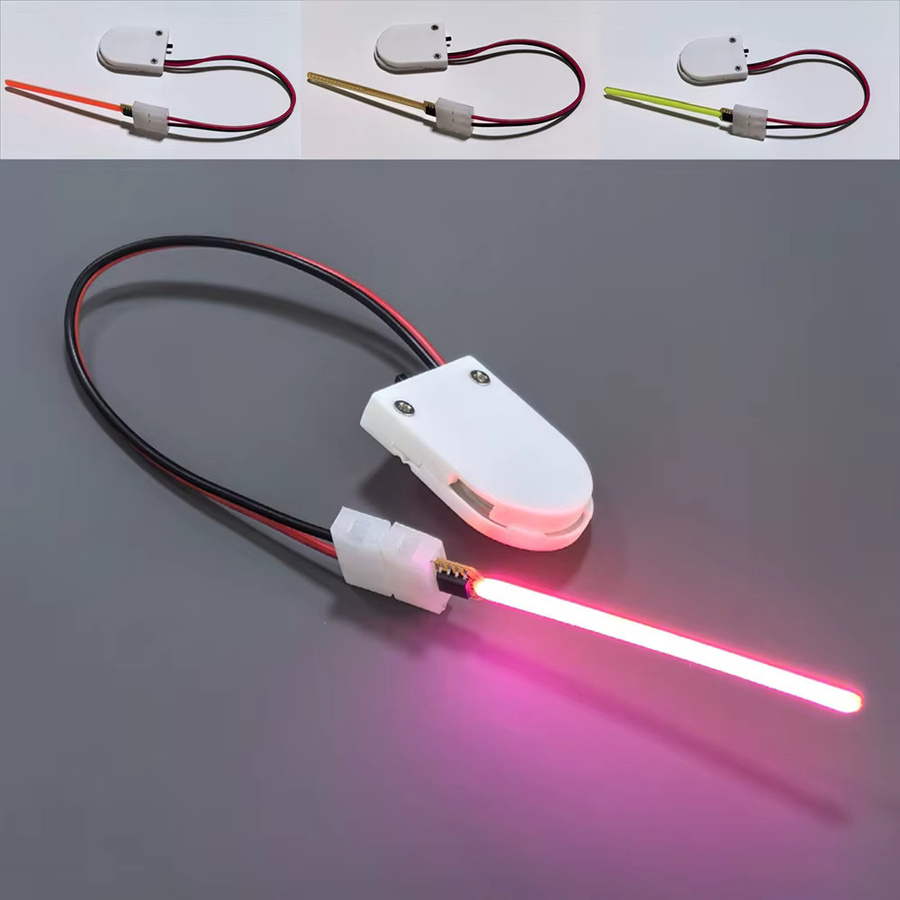 XUNATA COB LED Meteorschauer Flexibles Filament für DIY Edison-Glühbirnen mit 3V Batteriekasten und Kunststoffgehäuse - Bild 2