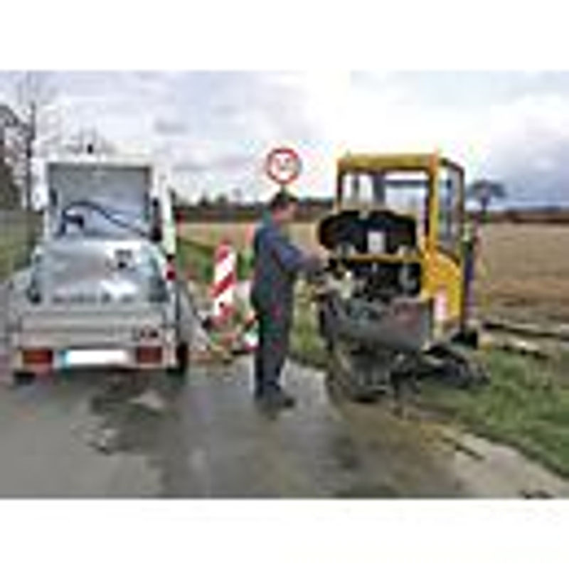 Bauer Südlohn Kraftstoff-Tank MT 450 in Silber, feuerverzinkt - Bild 2