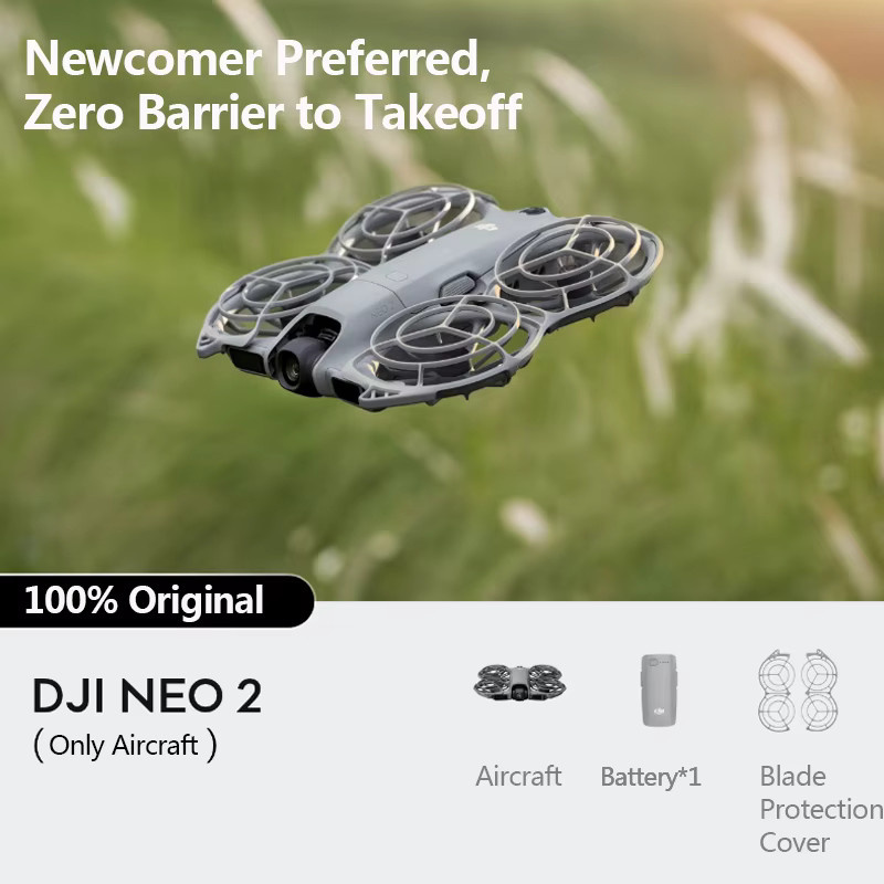 DJI Neo2 Drohne mit 4K Kamera und stabilisiertem Video in Grau, 151 g - Bild 5