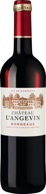Château L'Angevin Rotwein Merlot Bordeaux 2024 trocken 0,75 l - Bild 1