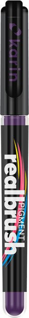 Karin Realbrush Pigment Marker Lilac 259U Professional Brush Marker in Purple - Bild 1