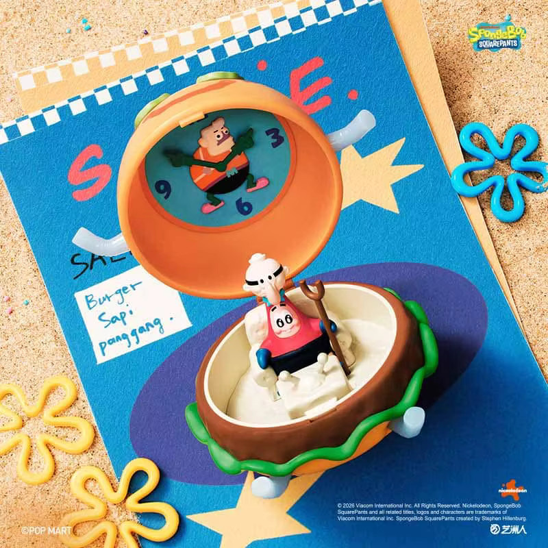 POP MART SpongeBob Krabby Patty Blind Box, Anime-Figur - Bild 3