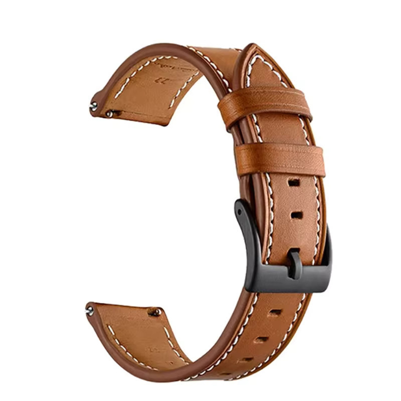 CMF Uhrenarmband Leder, 22mm, Schwarz, Unisex - Bild 3