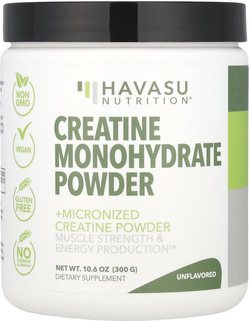 Havasu Nutrition Kreatin-Monohydrat-Pulver geschmacksneutral vegan 300 g - Bild 1