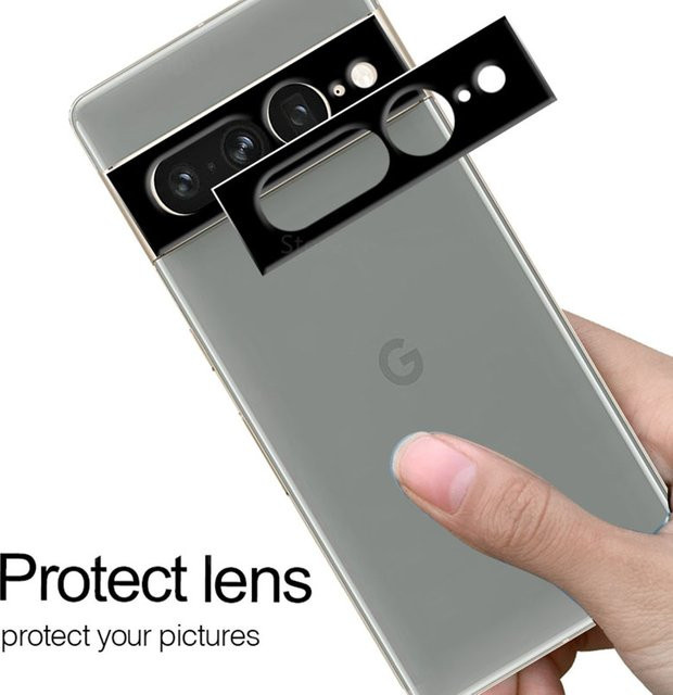 Ultra HD Gehärtetes Glas Kamera Objektiv Schutz für Google Pixel 10 9 8 7 Pro XL in Transparent - Bild 1