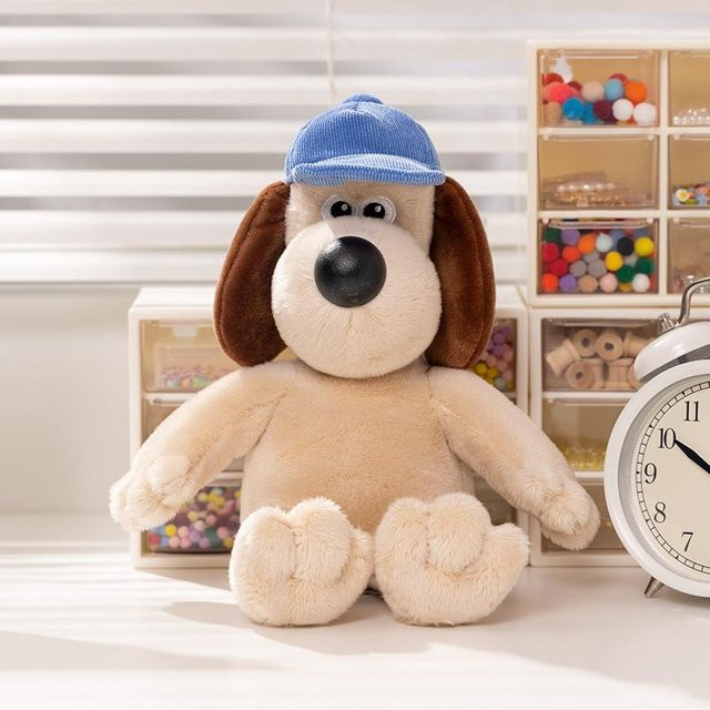 Yiran toy Wallace und Gromit Plüschtiere, Stoffpuppen, ab 14 Jahren - Bild 1