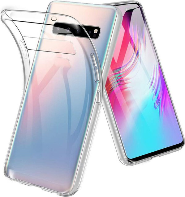 Transparente Silikon Schutzhülle aus weichem TPU für Samsung Galaxy S10 5G, S10e, S10 Plus und S10 Lite - Bild 1
