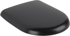 Villeroy & Boch WC-Sitz Antao ov in Schwarz mit Soft-Close-Funktion und ovaler Form - Bild 1