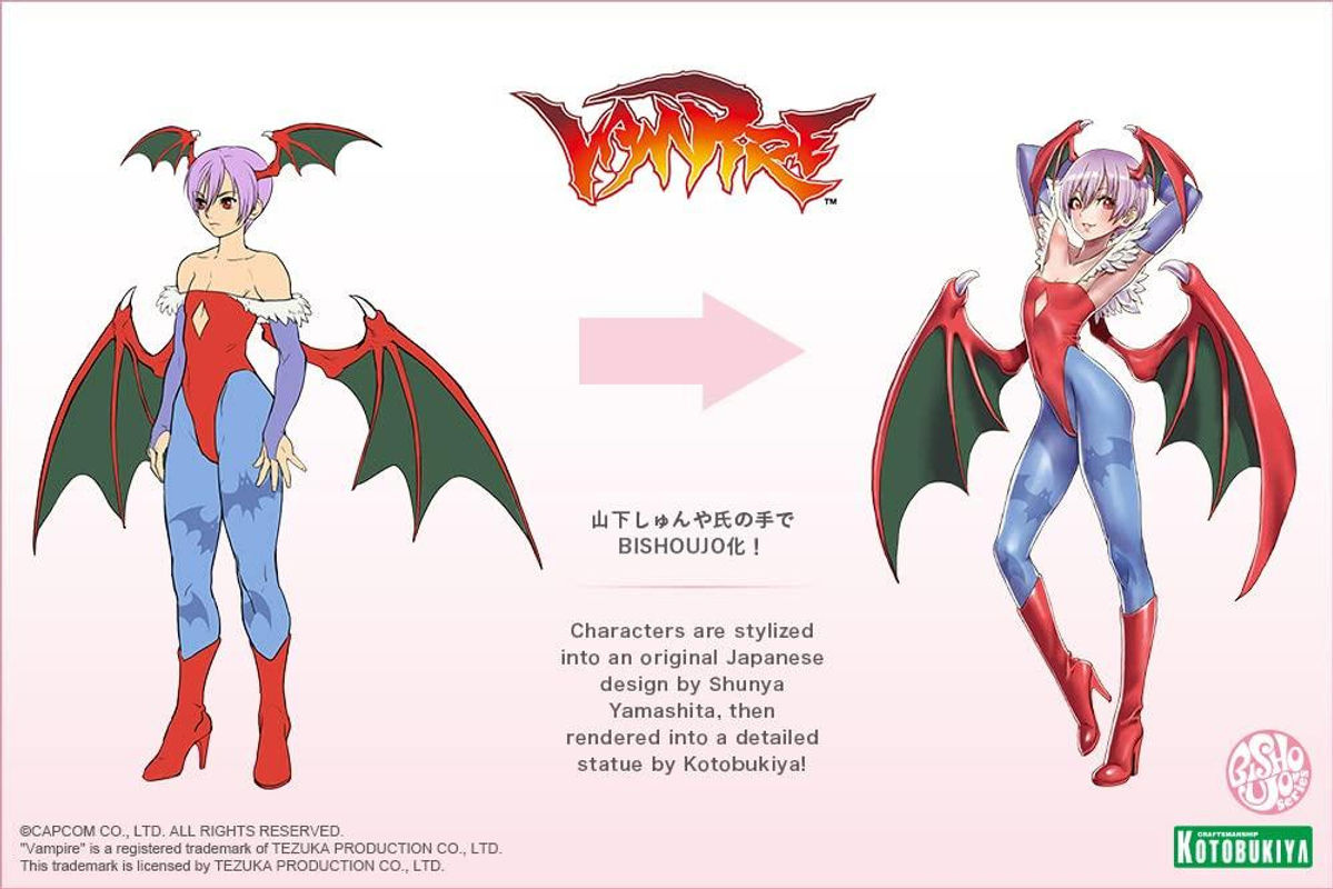 Vampir Bishoujo Lilith 1/7 Scale PVC Figur von CAPCOM in Mehrfarbig - Bild 5