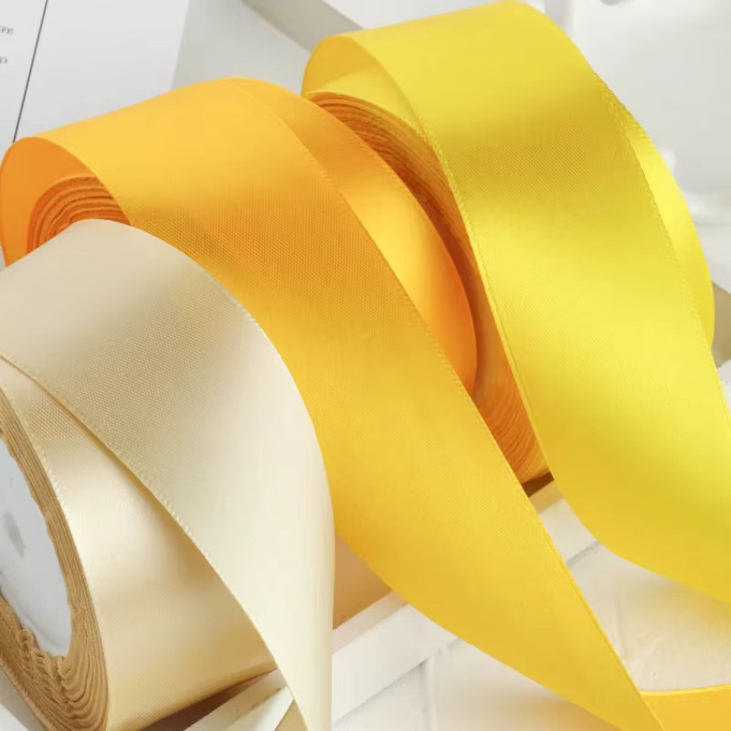 PALMYBEST Satinbänder für Basteln und DIY-Geschenke, Breite: 4 cm, Länge pro Rolle: 22 m - Bild 3