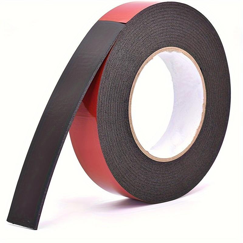 LChome Doppelseitiges Klebeband in Rot und Schwarz, 10 m Länge, 1,0 mm Dicke, wasserdicht und hitzebeständig - Bild 2