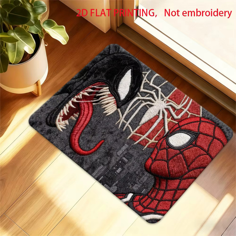 MARVEL Spider-Man Teppich von BEAST KINGDOM, rutschfester Flanellteppich mit Kinder-Motiv in Multicolour für Wohnzimmer und Schlafzimmer - Bild 4