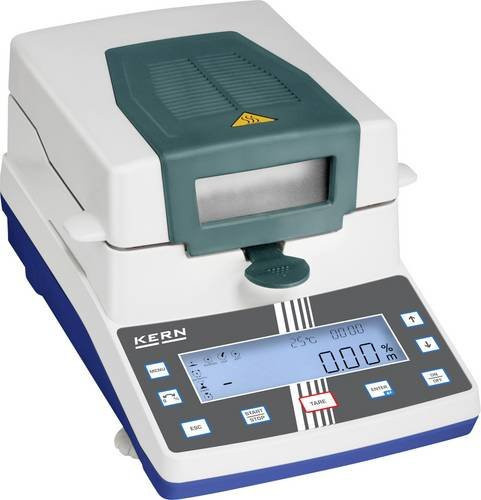 DAB Kern 200-2IR Feuchteanalysatorwaage in Weiß und Mehrfarbig mit einem Wägebereich von max. 200g und einer Ablesbarkeit von 0,01g - Bild 1