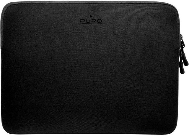 Scudo Laptop-Sleeve für Notebooks bis 13 Zoll und MacBooks bis 14 Zoll, Schwarz - Bild 1