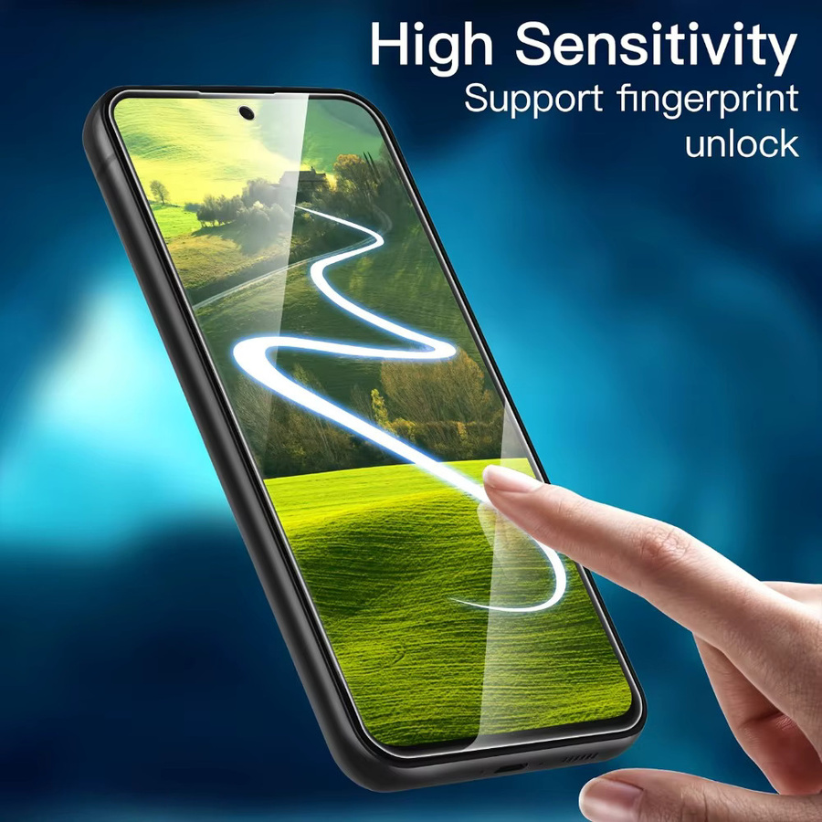 3er-Pack 9D Ultra HD Gehärtetes Glas Displayschutzfolie für Samsung Galaxy S22 S23 S24 S25 S26 Plus Ultra S23 FE S24 FE S25 FE S25 Edge, transparent, kratzfest und anti-fingerabdruck - Bild 4