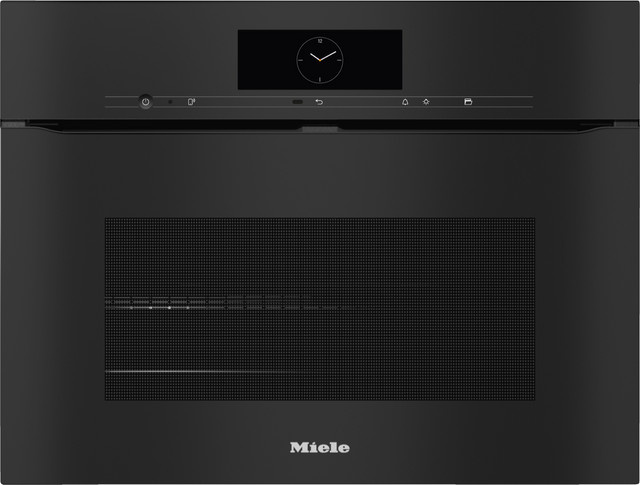 Miele H 7840 BPX Kompakt-Backofen in Obsidianschwarz mit Pyrolyse, Heißluft, Grill und Smart Home Integration - Bild 1