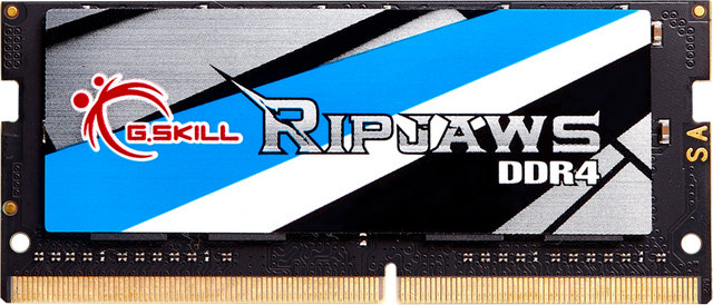 G.Skill Ripjaws DDR4 SO DIMM 260-PIN Arbeitsspeicher 32 GB 2666 MHz PC4-21300 Schwarz - Bild 1