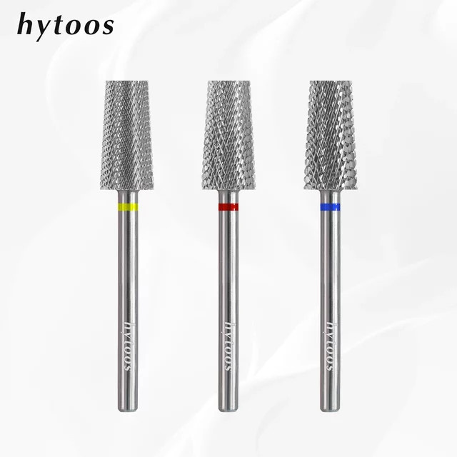 Hytoos Nagelbohrer, 6,6mm Flat Top Tapered, 2-Wege-Wolframcarbid - Bild 1