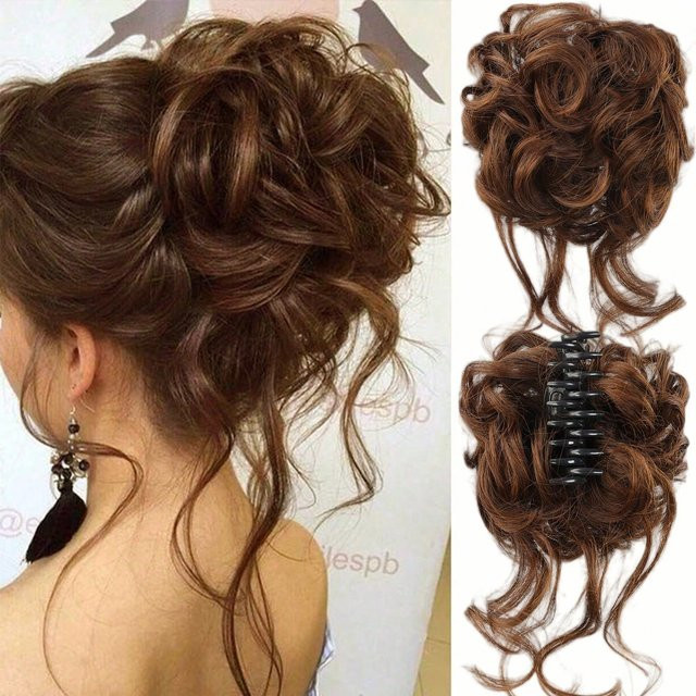 EZ&AS Haarverlängerung Chignon, hellbraun, Damen - Bild 1