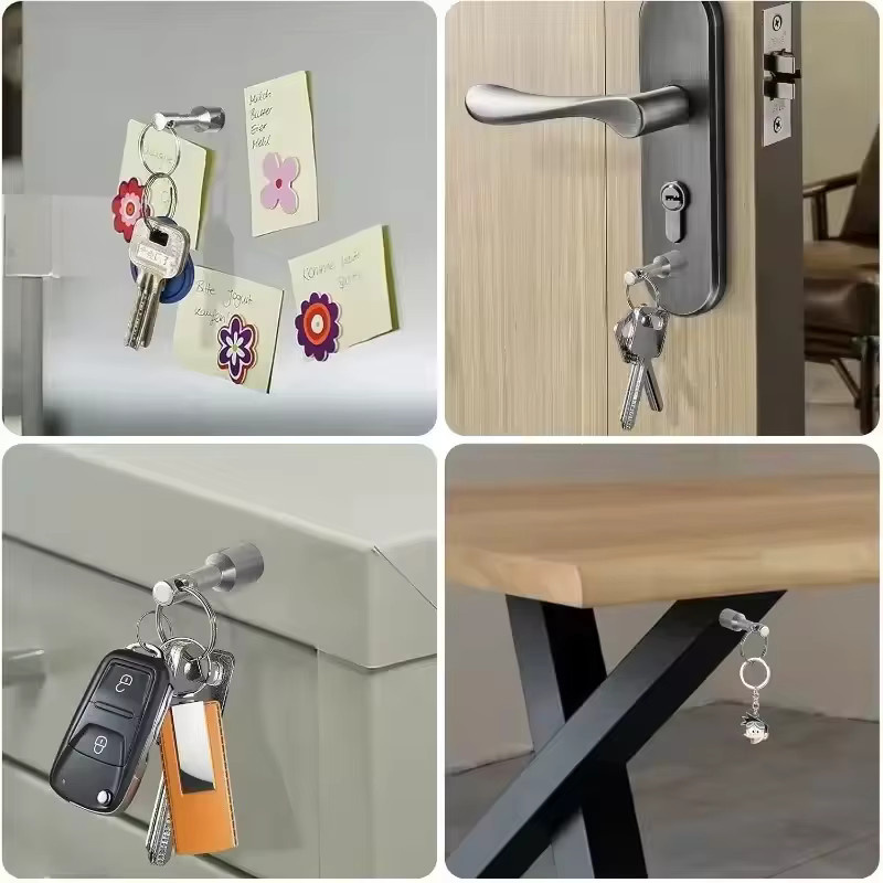 Mognot Magnetischer Schlüsselanhänger aus Metall für Autoschlüssel und Outdoor-Werkzeuge - Bild 4