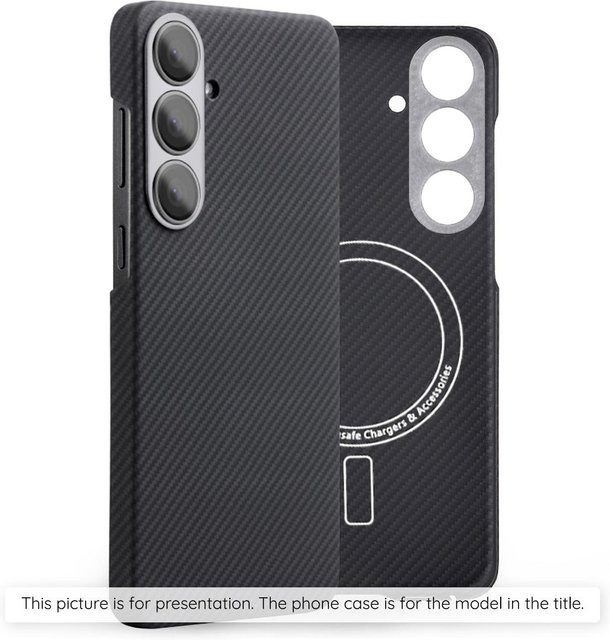 Techsuit MagSafe Hülle für OnePlus 15 aus Aramid Fiber in Schwarz - Bild 1