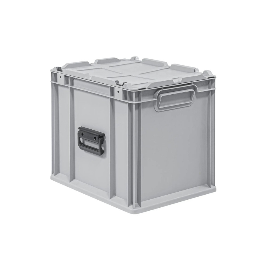 PROREGAL Eurobox Nextgen Transportbehälter Grau, 30 Liter, B/H/T: 33,5 x 40 x 30 cm - Bild 2