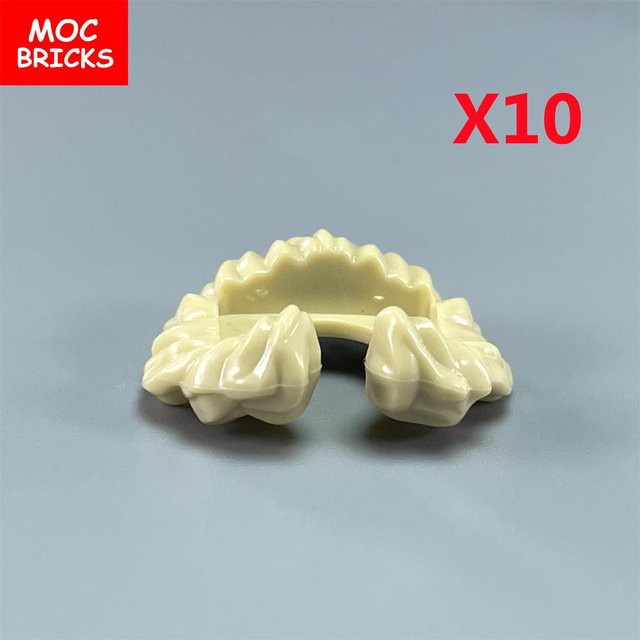 Yiran toy MOC Bausteine Waffe Umhang Hut Kostüm Kleidung Mäntel Halskrause Umhänge für Figuren 6–12 Jahre - Bild 1