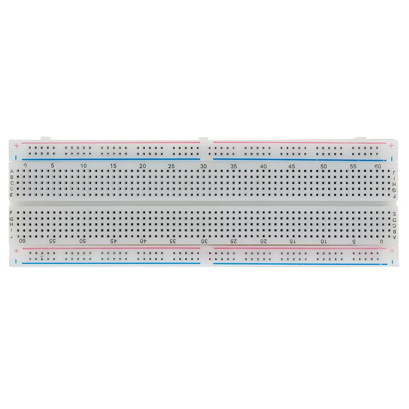 AITEXM ROBOT MB-102 Steckbrett für DIY-Entwicklungen, 400/830 Punkte, Weiß - Bild 2