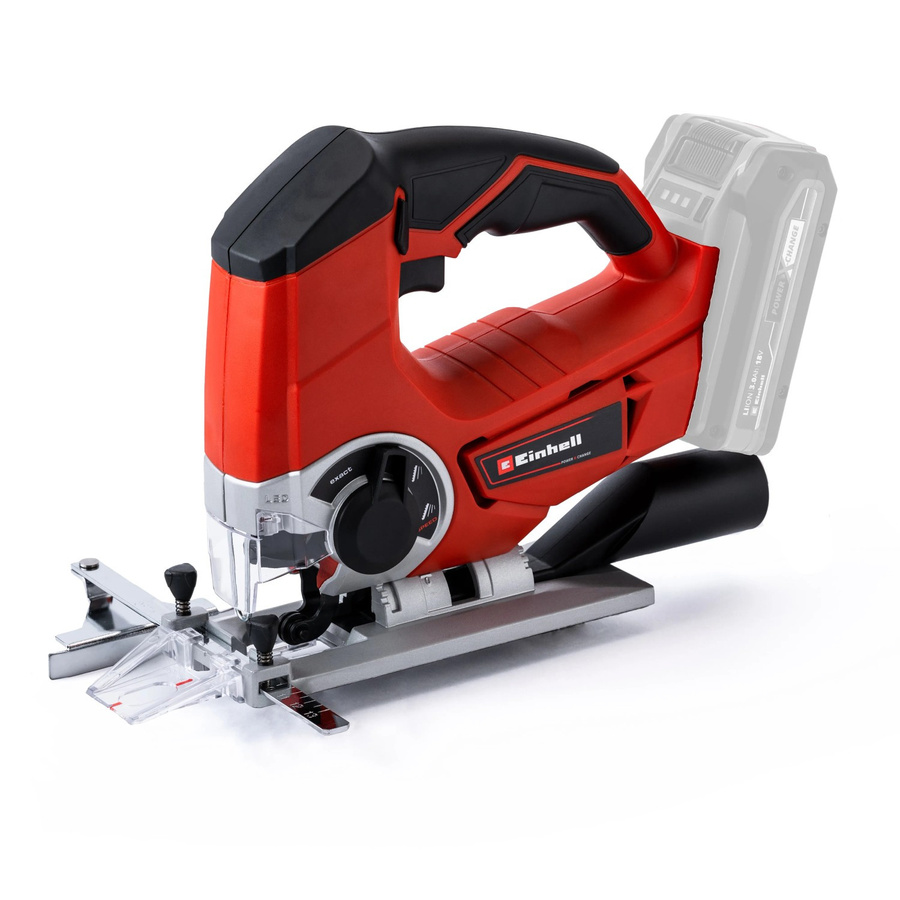 Einhell Power X-Change Akku-Stichsäge TE-JS 18 Li Solo in Rot mit Spanreißschutz - Bild 2
