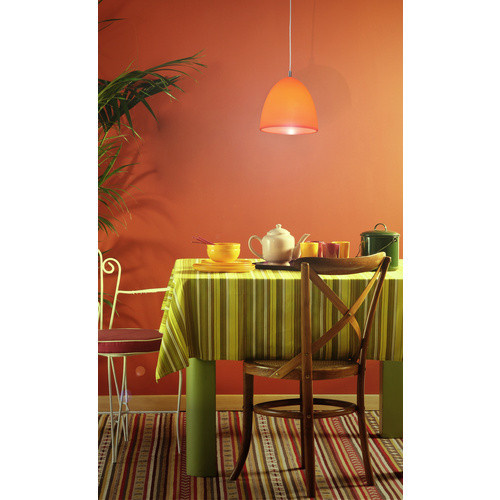 Näve Silkworm Pendelleuchte Orange Transparent aus Silikon und Kunststoff - Bild 3