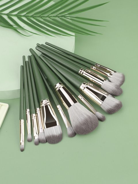 RANCAI Make-up-Pinsel-Set, 14-teilig, Unisex - Bild 1