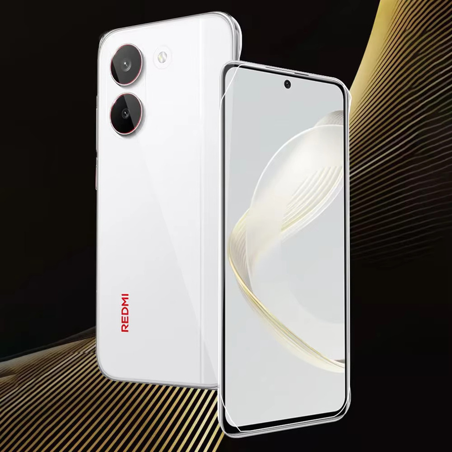 Xiaomi Poco X8 Pro Handyhülle transparente harte Rückseitenhülle - Bild 3