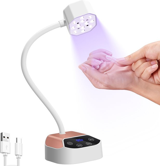 DianaBeauty UV-LED-Nagellampe, wiederaufladbarer Nageltrockner, Unisex - Bild 1