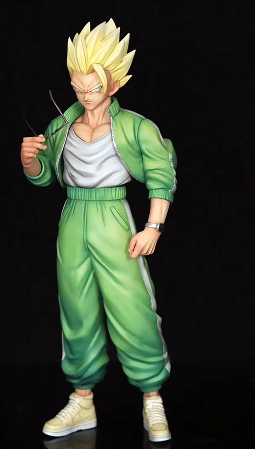 Bandai Dragon Ball Z Gohan Actionfigur aus Harz und PVC in Multicolor als Anime-Sammlerstück für deine Desktop-Dekoration - Bild 2