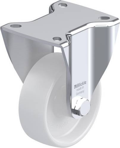 Blickle Bockrolle BH-PO 100G-1 in Weiß mit 100mm Rad-Durchmesser und 280kg Tragfähigkeit - Bild 1
