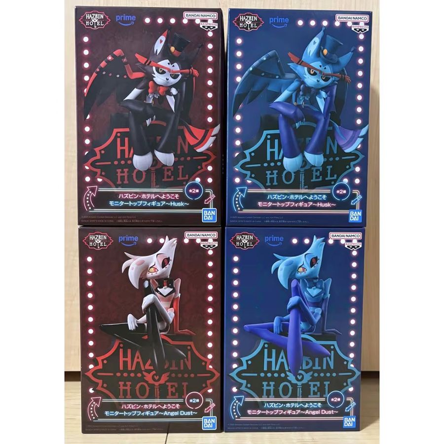 Banpresto Hazbin Hotel Angel Dust und Husk Anime Actionfiguren Multicolor Collection Modell - Bild 3