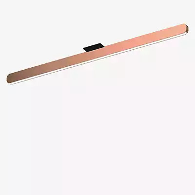 Occhio Mito Alto 100 Up Wide LED Deckenleuchte in Roségold und Schwarz Matt - Bild 1