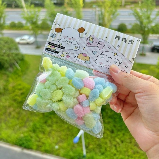 Yiran bag Mini Pinch Le Dekompressionsspielzeug Katzenkralle, weiches Dekompressionsspielzeug, buntes Dekompressionswerkzeug - Bild 1
