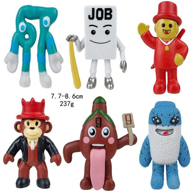 Fashnics Steal a Brainrot Spielfiguren PVC 6-8-teiliges Set - Bild 1