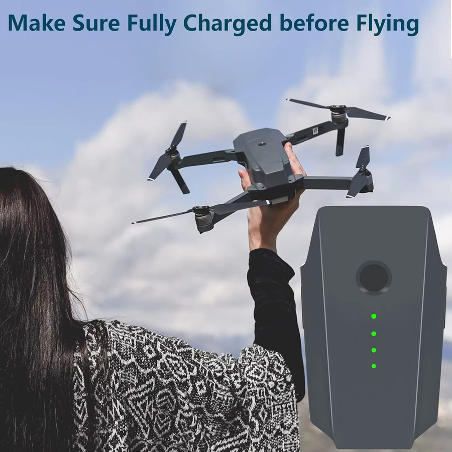 DJI Intelligenter Flugakku 3830mAh für Mavic Pro Serie, Grau - Bild 6