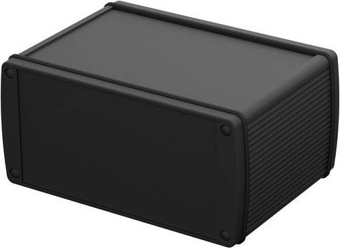 Bopla Alubos ABPH Profil-Gehäuse aus Aluminium in Schwarz B/H/T: 100 x 169 x 82 mm - Bild 1