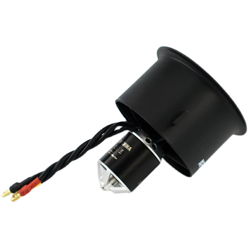 XFLY Galaxy 64mm 12-Blatt EDF Impeller, mit 4S 2840-KV3200 Brushless Outrunner Motor für Modell-Strahlflugzeuge - Bild 4
