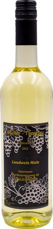 Petermann Müller-Thurgau Weißwein, Franken, 2022, halbtrocken, 0,75 l