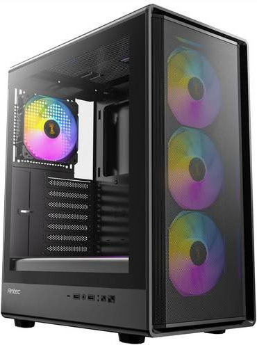 Antec Performance P6 Neo ARGB PC Gehäuse ATX Midi Tower, schwarz - Bild 1