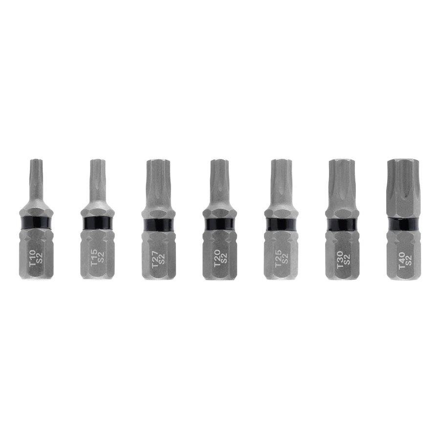 Einhell Impact Bit-Set 7-teilig aus Stahl, 25 mm, Farbe Silber - Bild 2